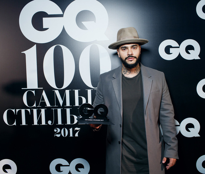 Филипп Киркоров, Федор Смолов и Тимати на премии журнала «GQ» - Фото №2