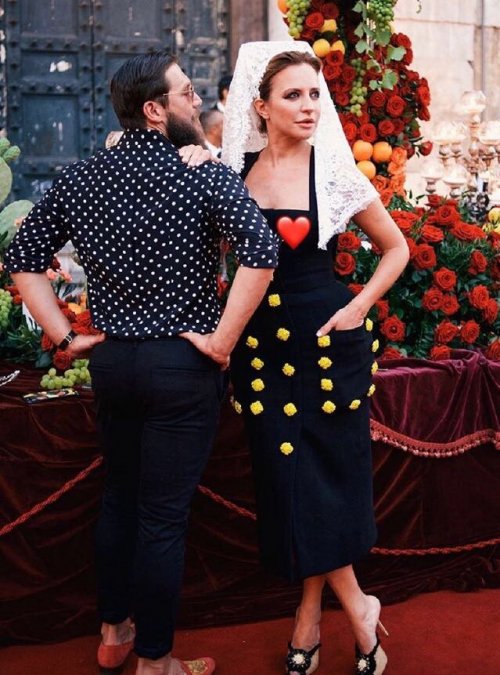 Столичные модницы на показе Dolce&Gabbana - Фото №13