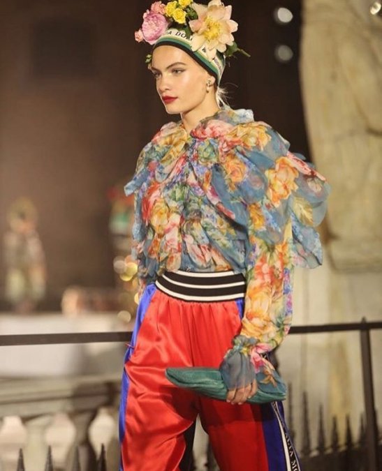 Столичные модницы на показе Dolce&Gabbana - Фото №6